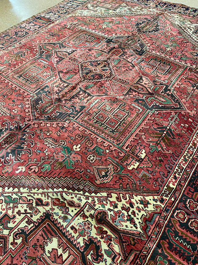 Vintage heriz Carpet - # 55632
