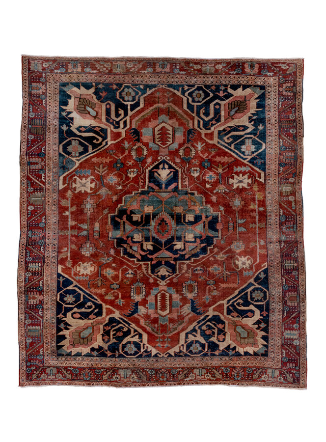 Vintage heriz Carpet - # 55883