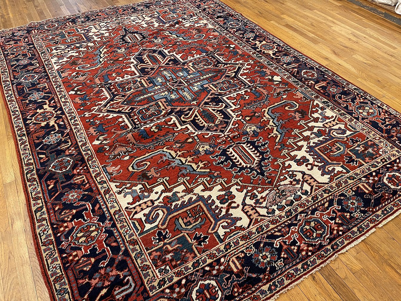 Vintage heriz Carpet - # 56045