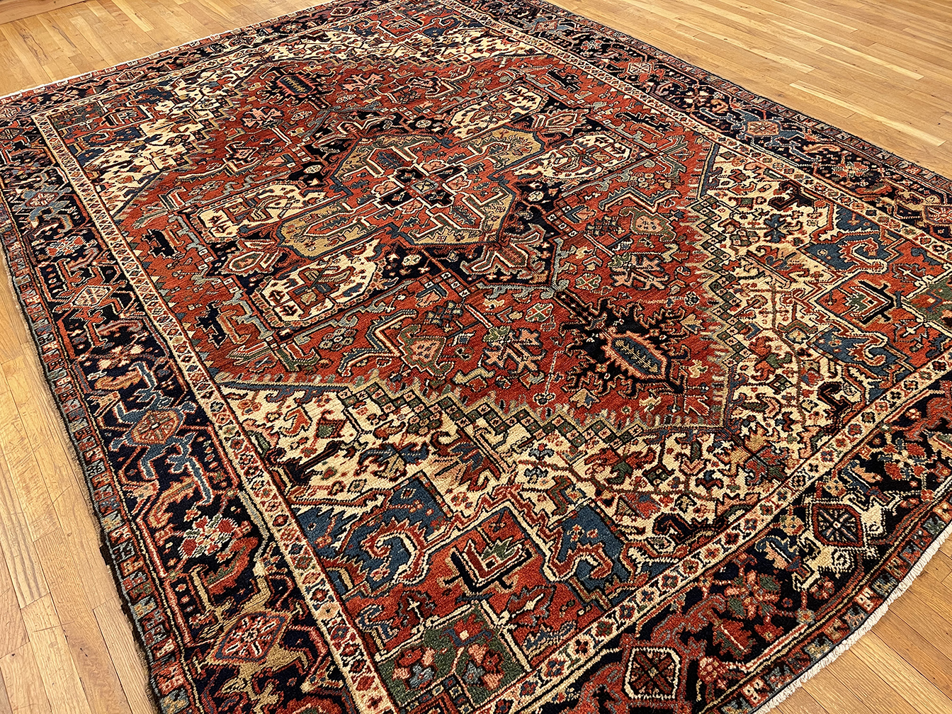 Vintage heriz Carpet - # 56046
