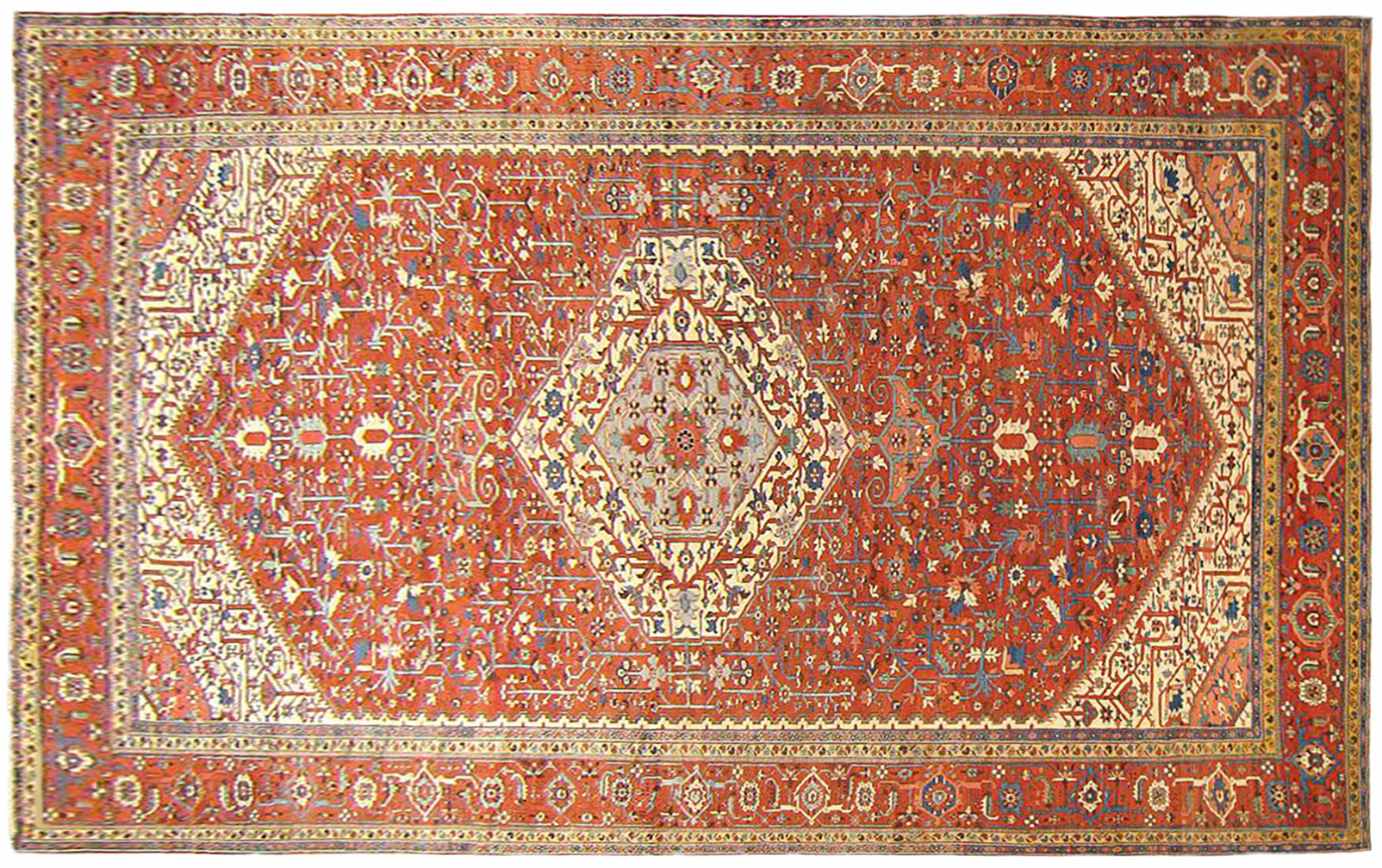 Vintage heriz Carpet - # 56265