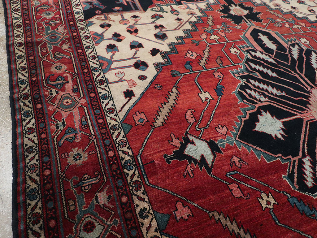 Vintage heriz Carpet - # 58149