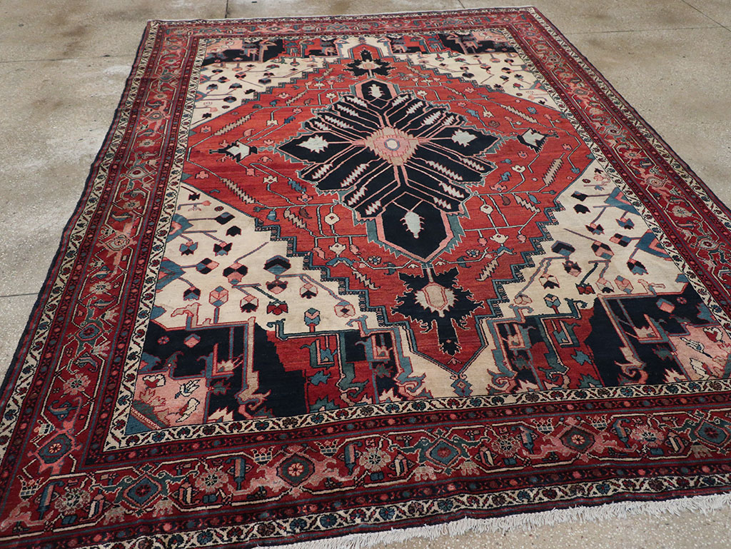 Vintage heriz Carpet - # 58149