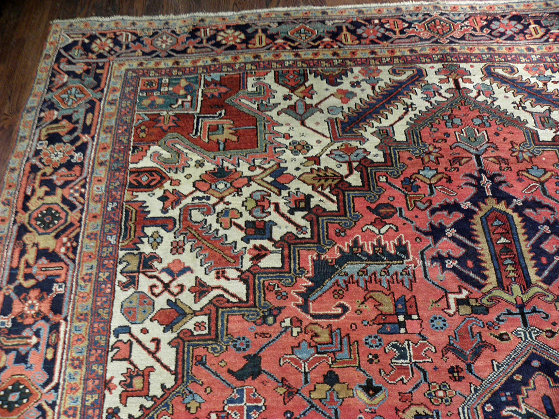 Vintage heriz Carpet - # 6978