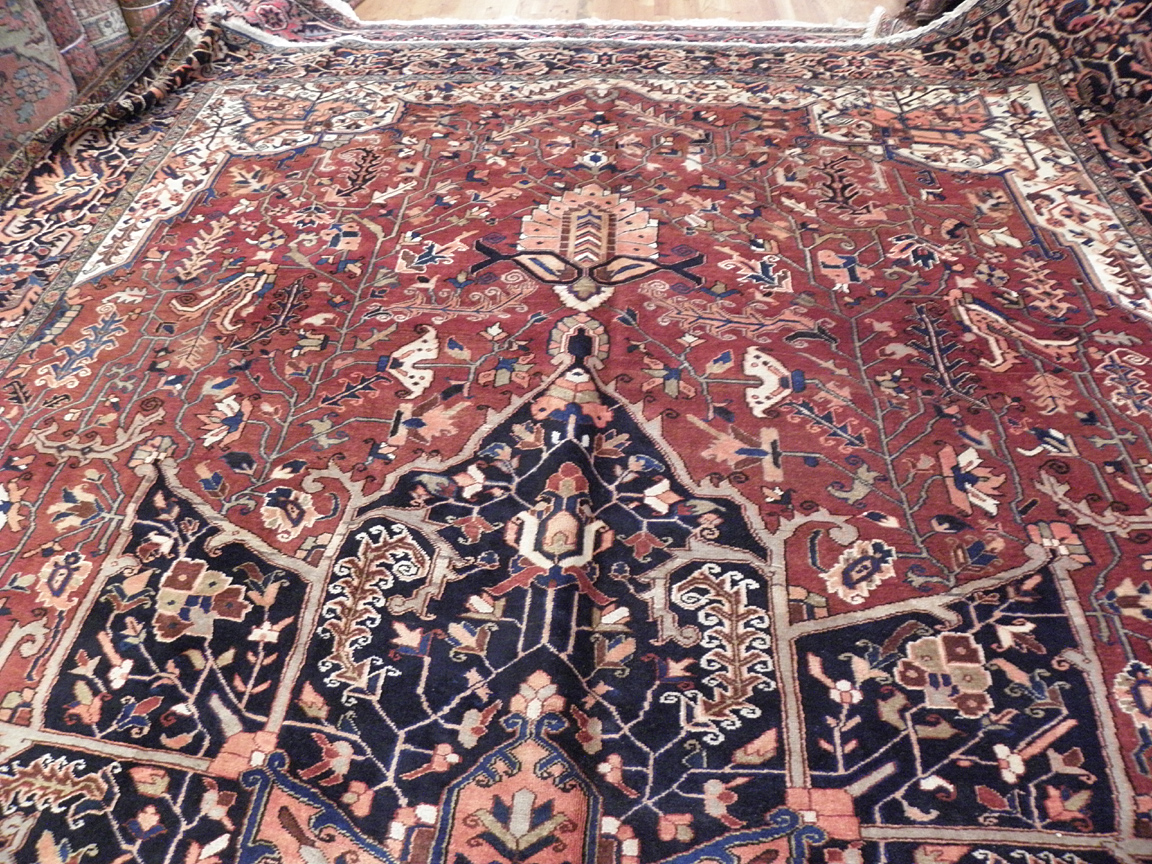 Vintage heriz Carpet - # 7187