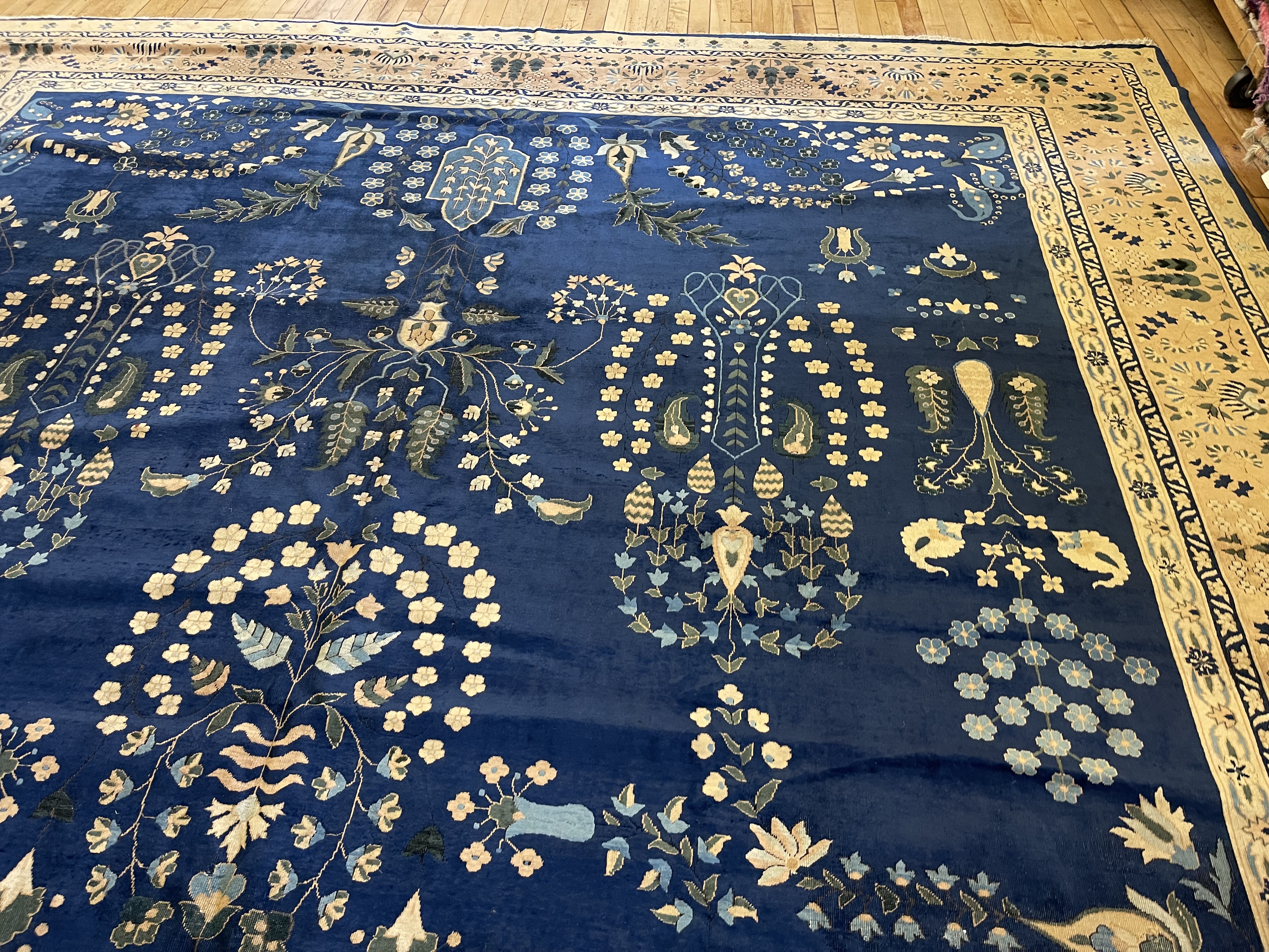 Vintage indian Carpet - # 78295