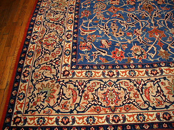 Vintage isphahan Carpet - # 4629