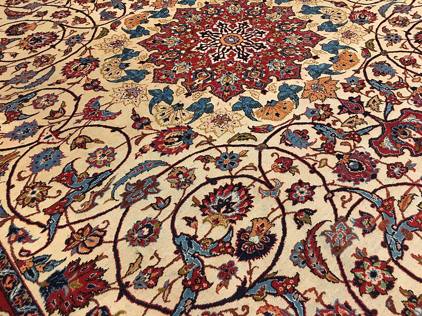 Vintage isphahan Carpet - # 53456