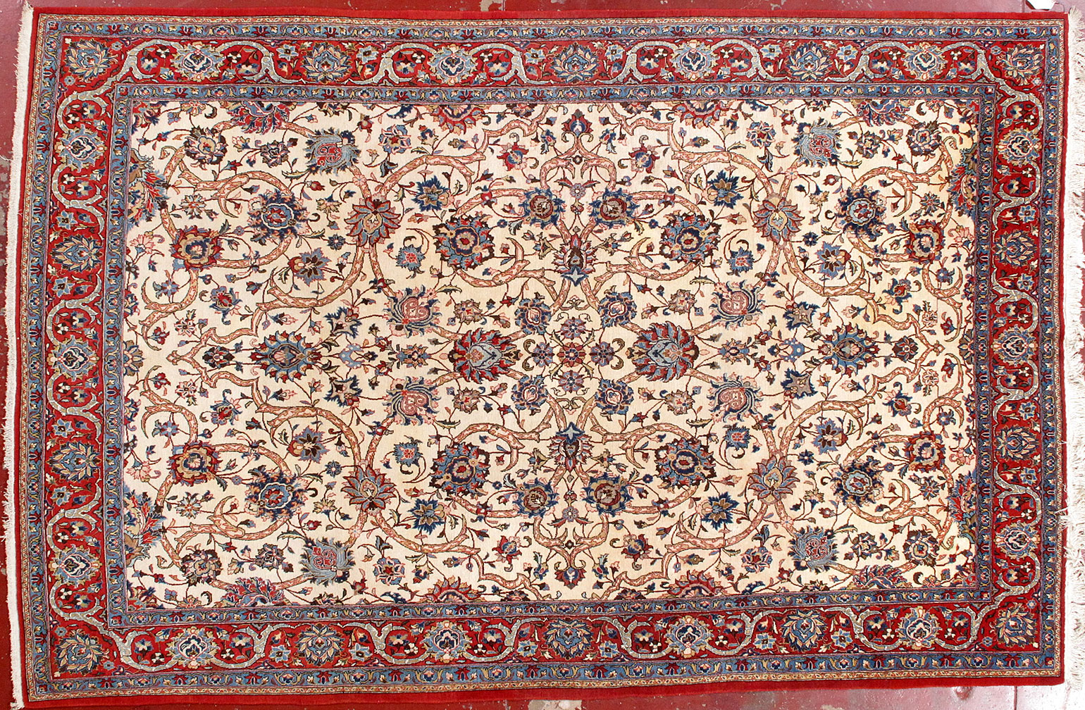 Vintage isphahan Carpet - # 55311