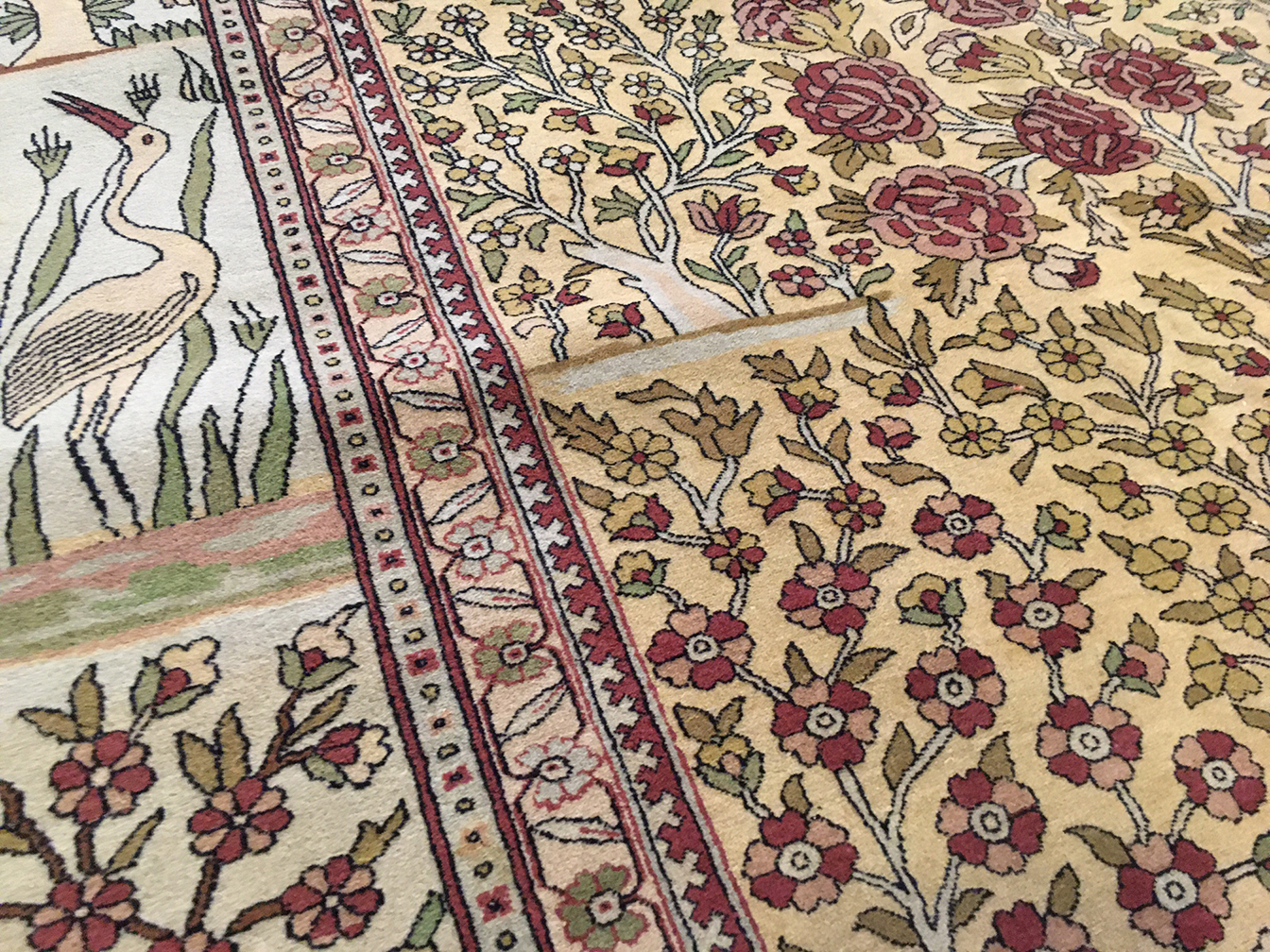 Vintage isphahan Carpet - # 55600