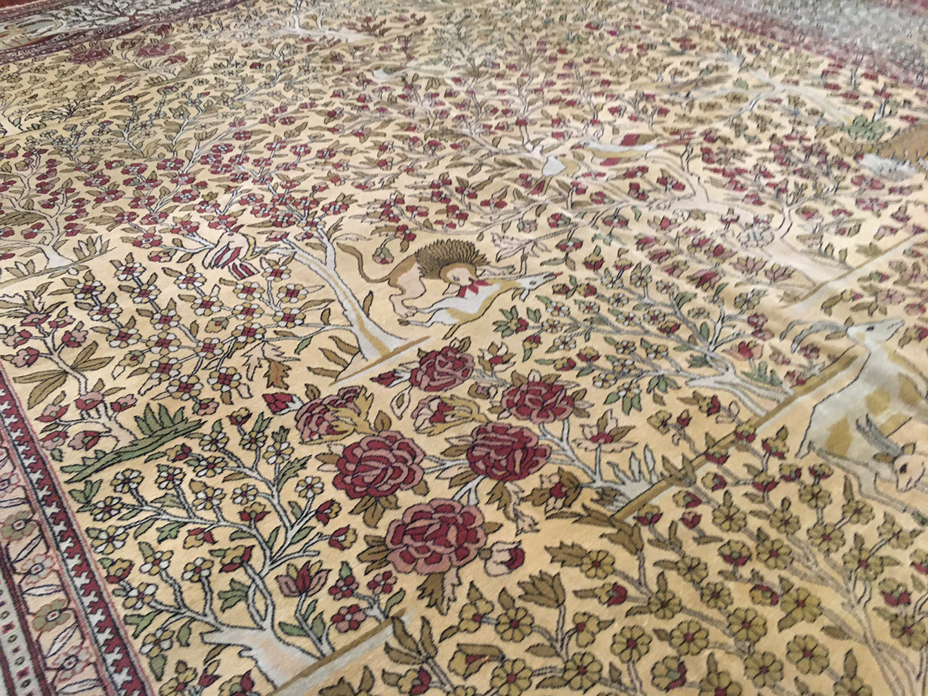 Vintage isphahan Carpet - # 55600