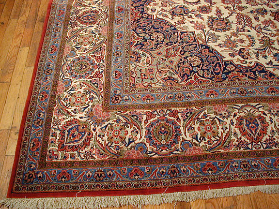 Vintage kashan Carpet - # 3681