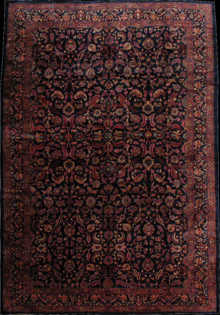 Vintage kashan Carpet - # 40472