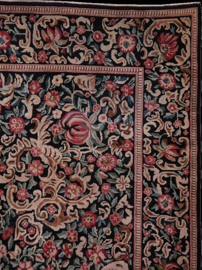 Vintage kashan Carpet - # 41131