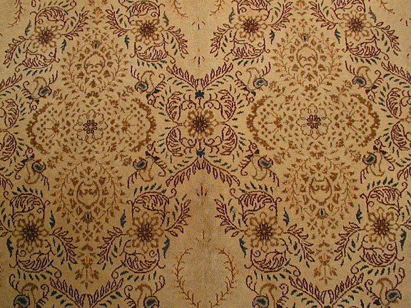 Vintage kashan Carpet - # 4895