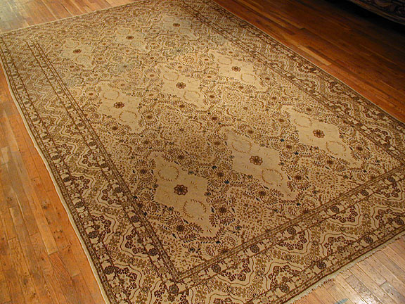 Vintage kashan Carpet - # 4895
