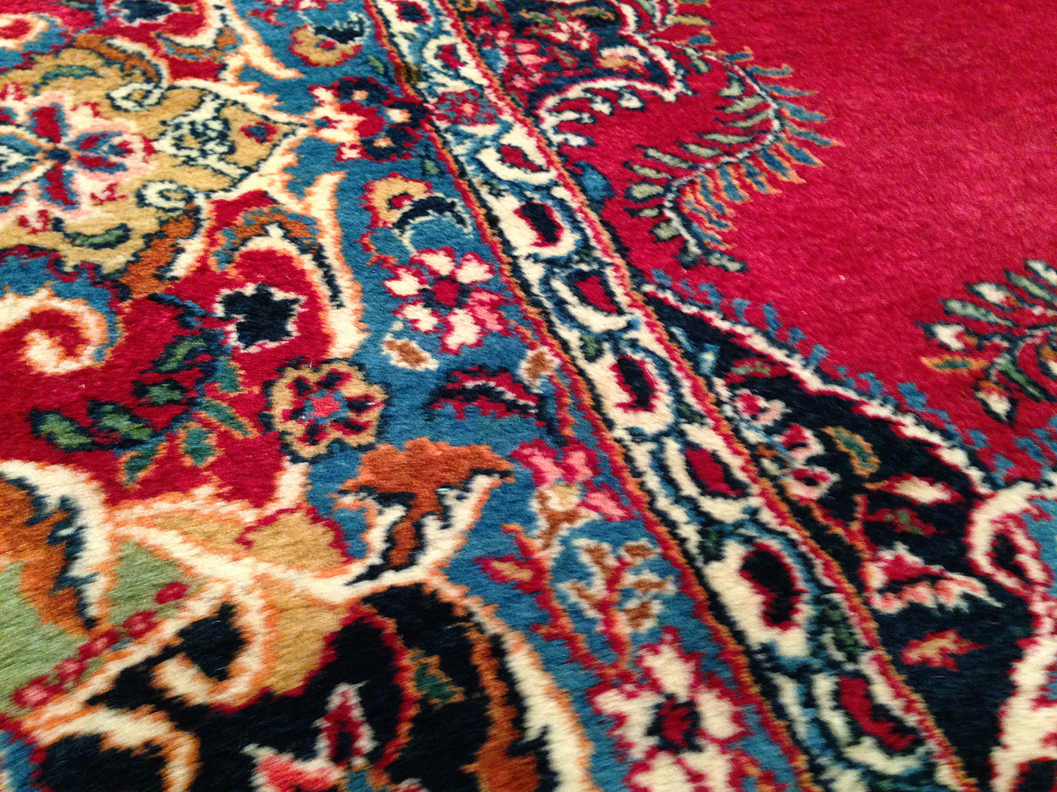 Vintage kashan Carpet - # 50962