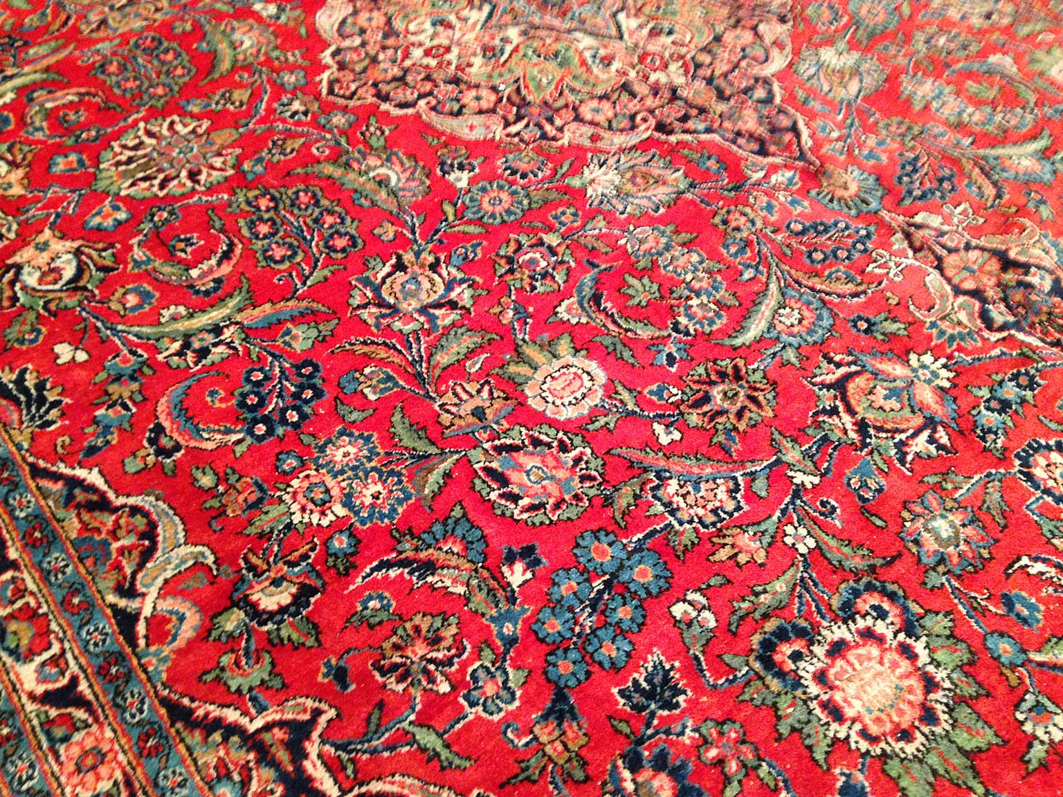Vintage kashan Carpet - # 51001