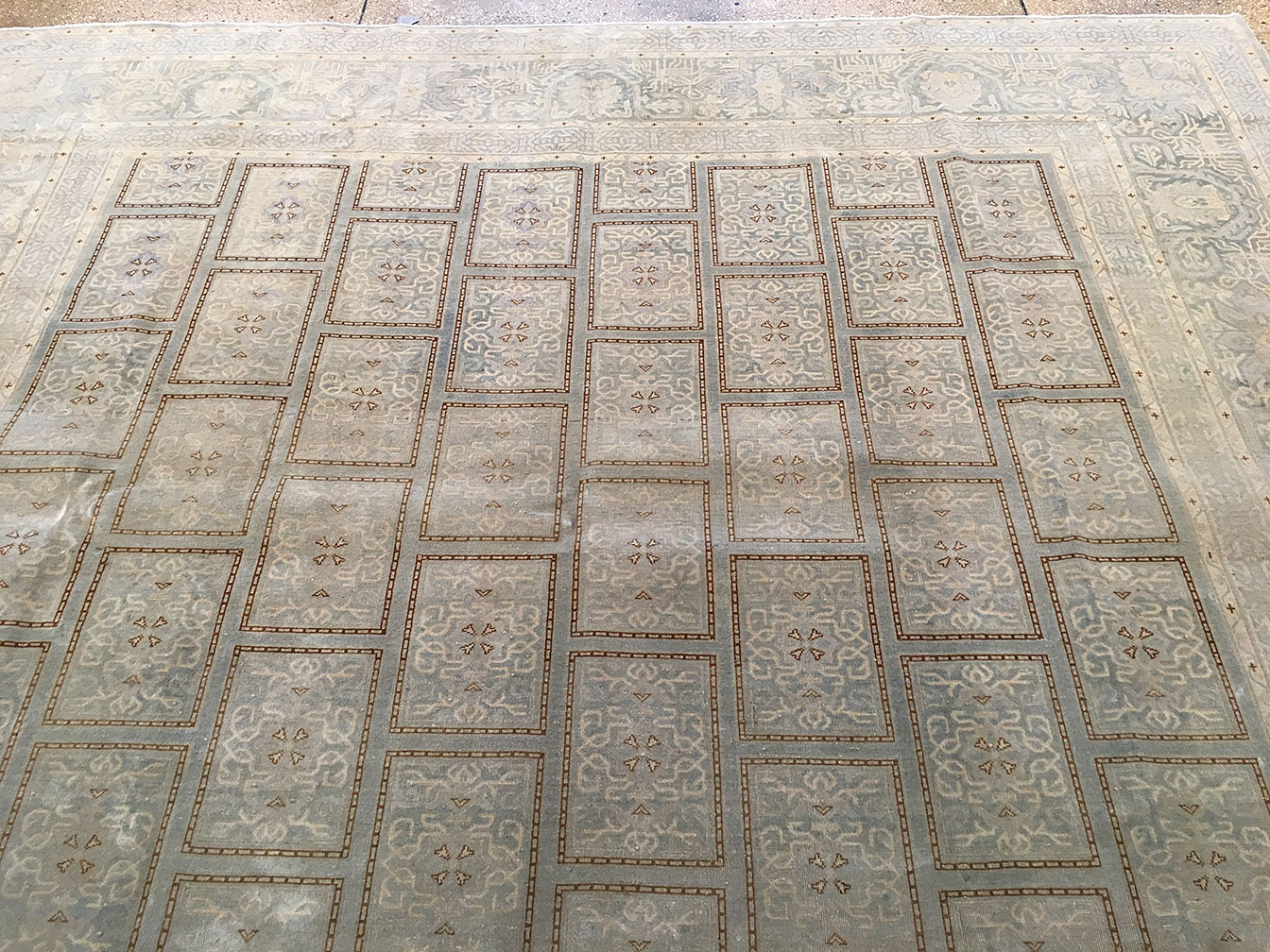 Vintage kashan Carpet - # 51339