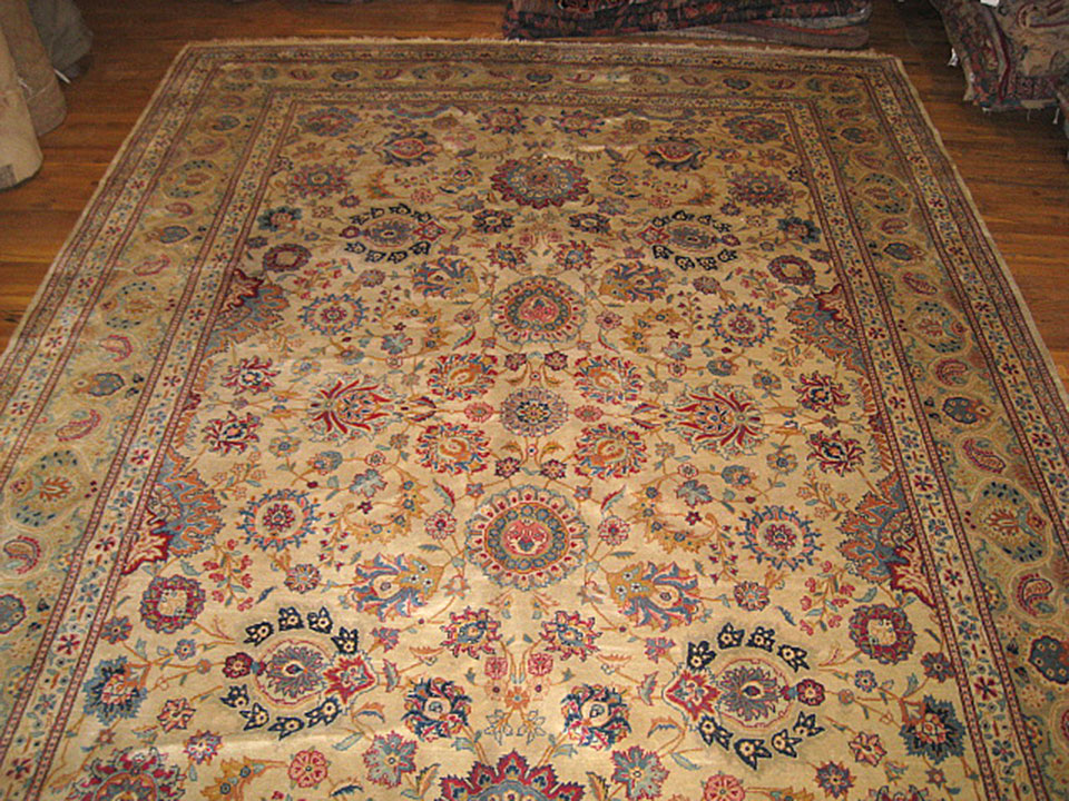 Vintage kashan Carpet - # 52865