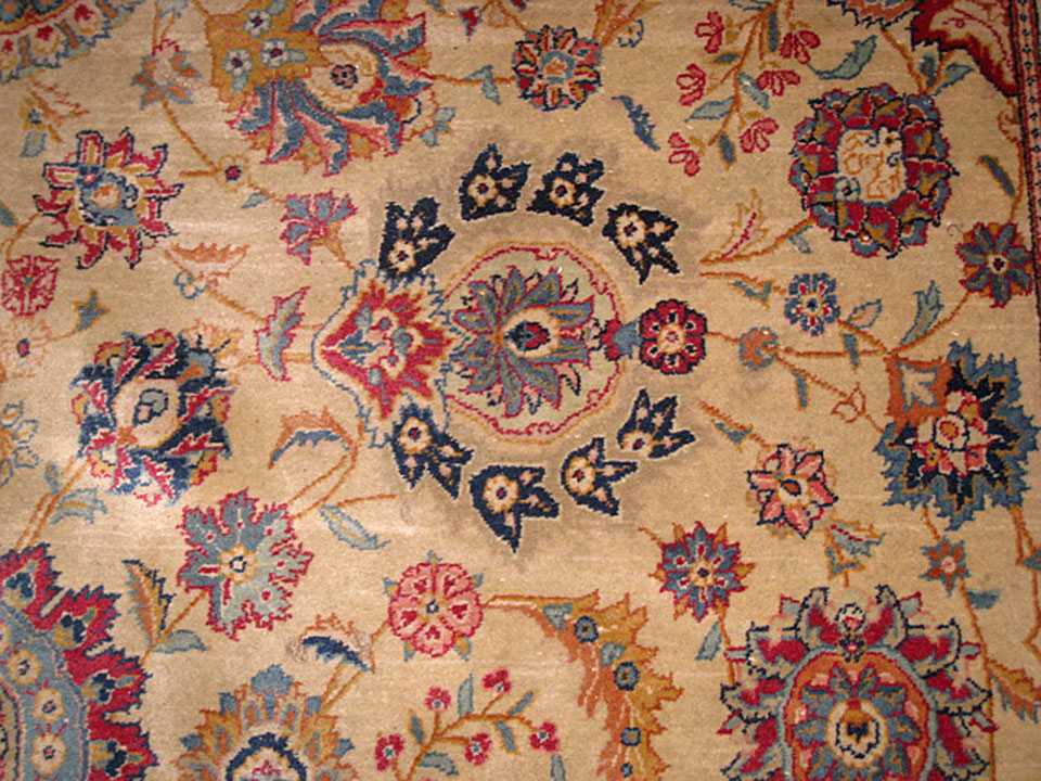 Vintage kashan Carpet - # 52865