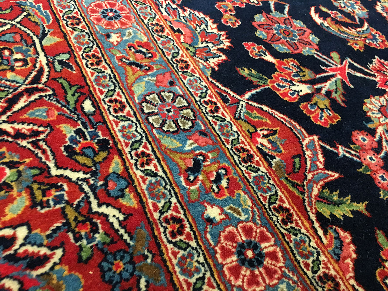 Vintage kashan Carpet - # 53171
