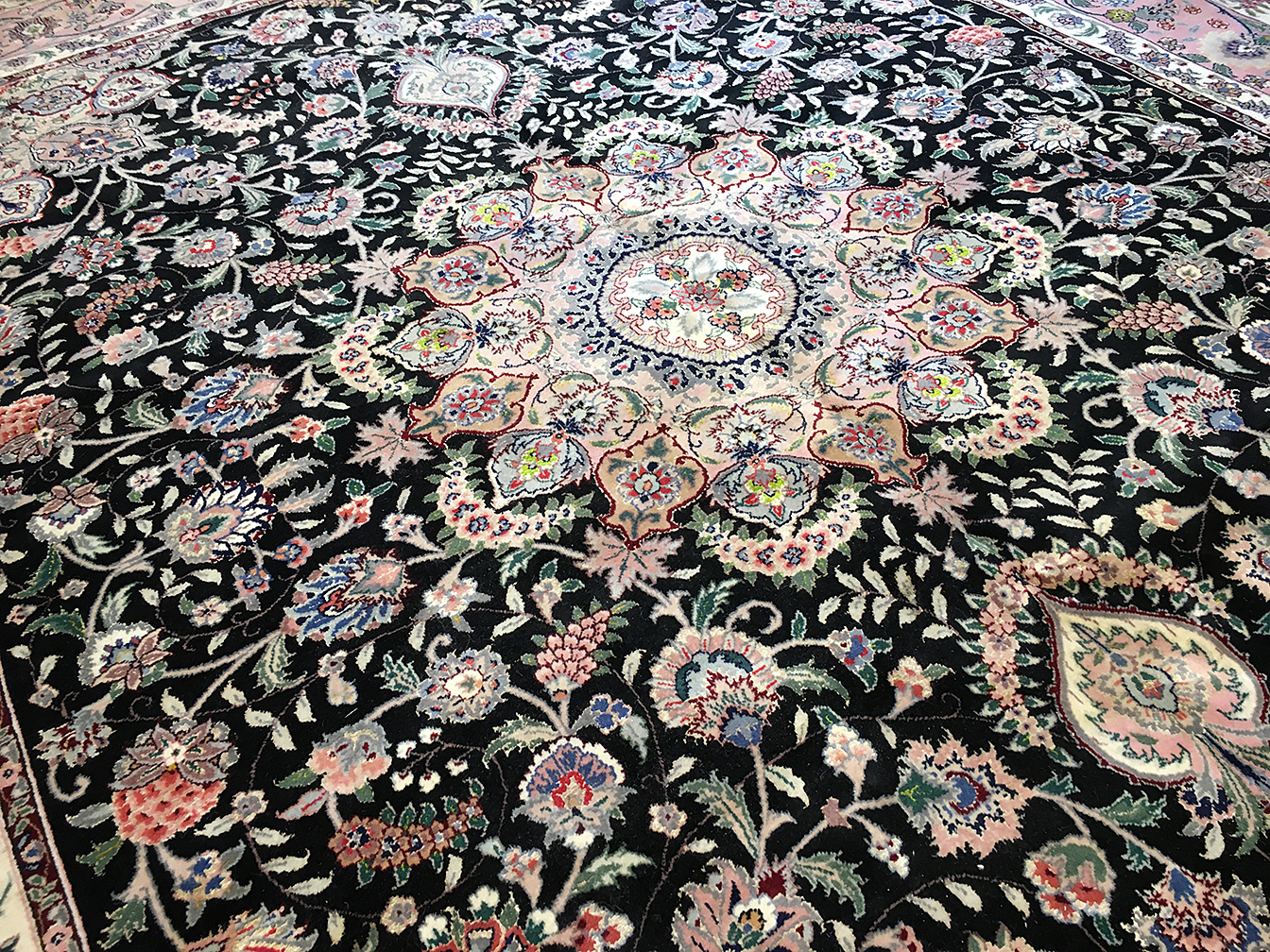 Vintage kashan Carpet - # 53235