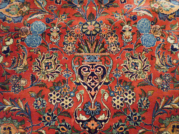 Vintage kashan Carpet - # 5797