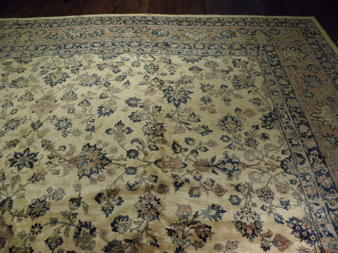 Vintage kashan Carpet - # 7401