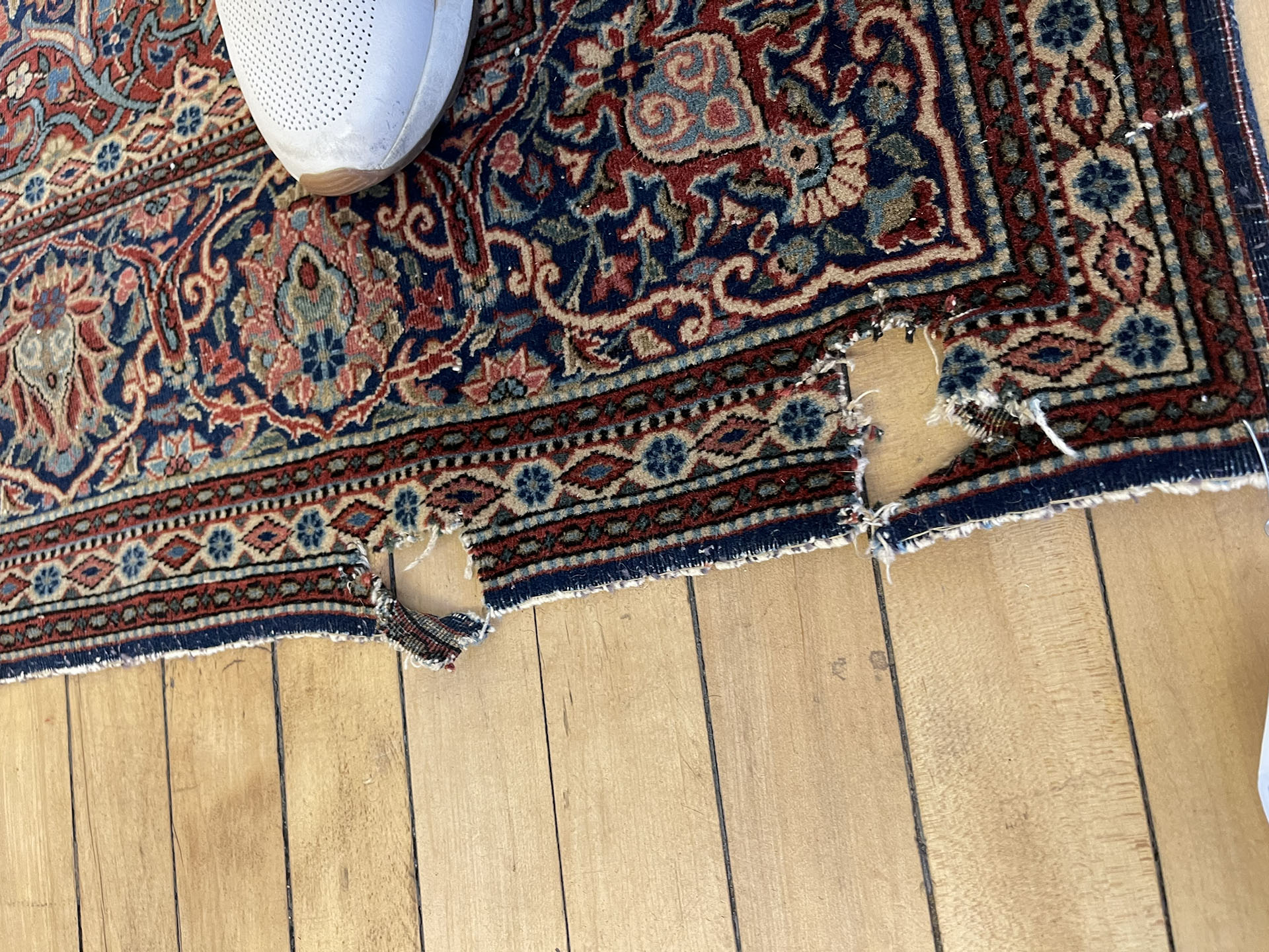 Vintage kashan Rug - # 78153