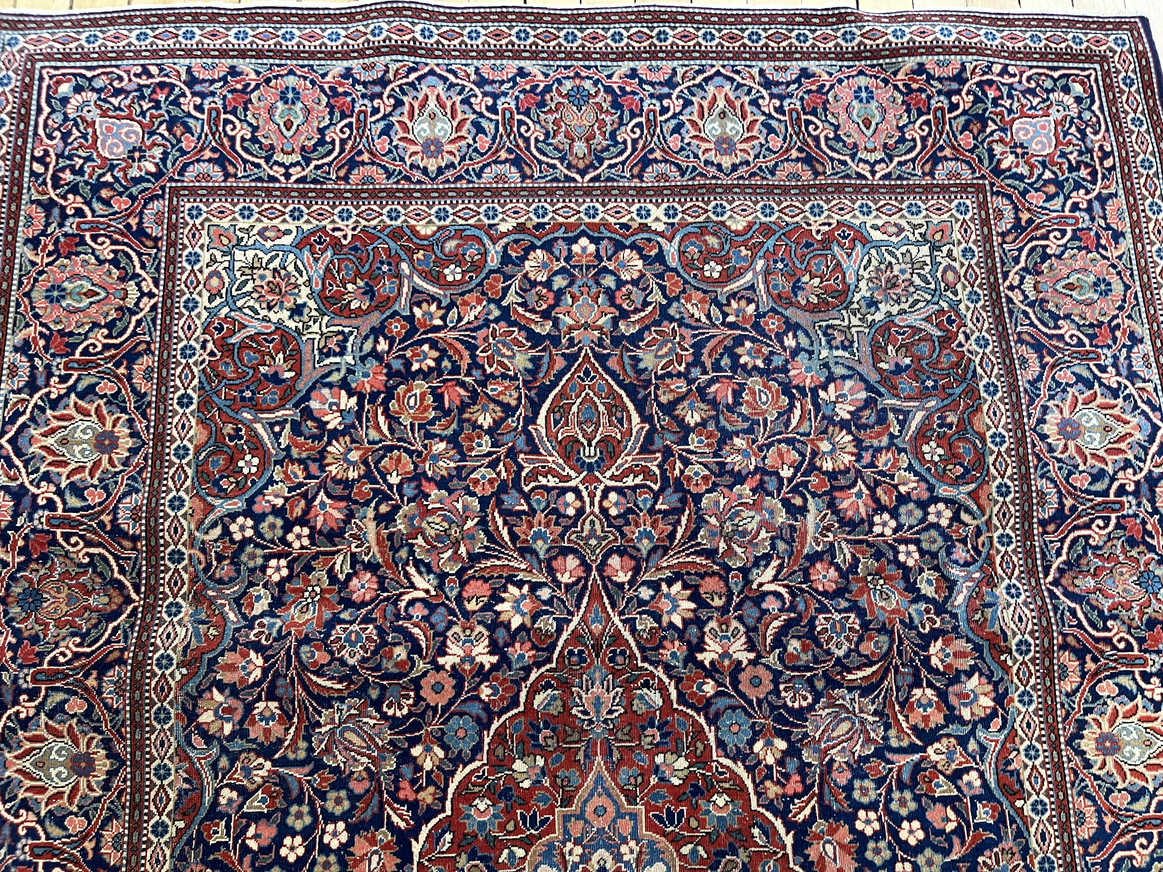 Vintage kashan Rug - # 78158