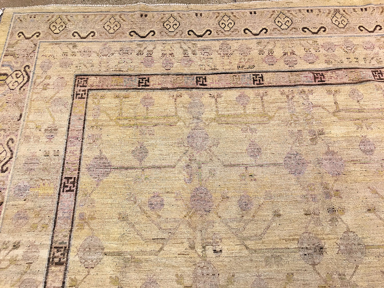Vintage khotan Carpet - # 51170