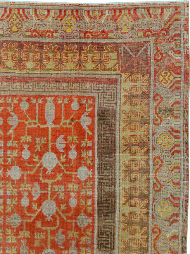 Vintage khotan Carpet - # 53932
