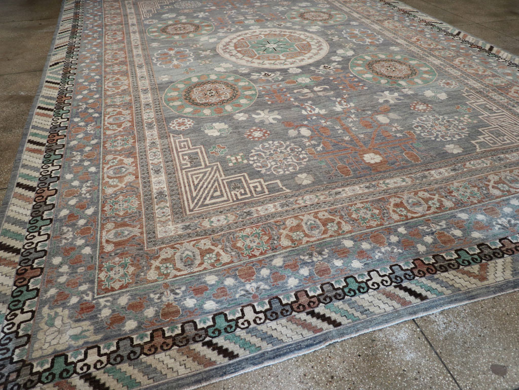 Vintage khotan Carpet - # 57496