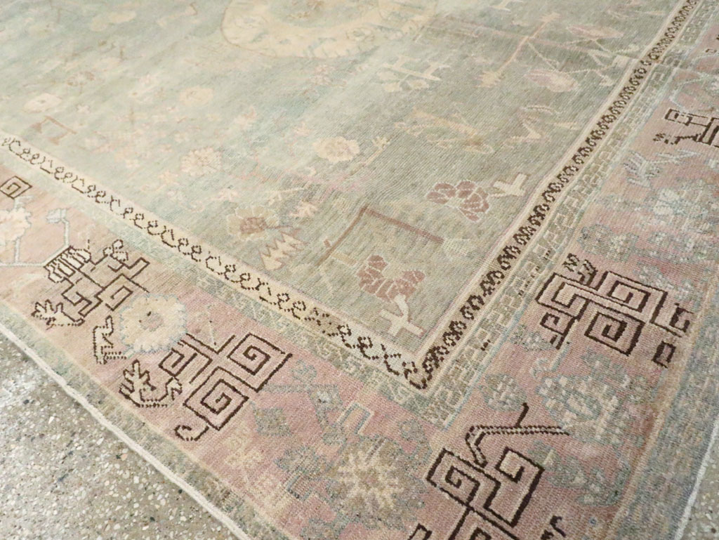 Vintage khotan Rug - # 58030