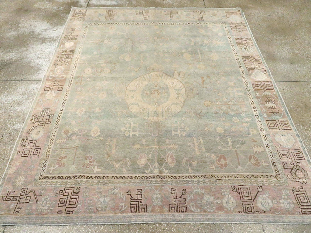 Vintage khotan Rug - # 58030