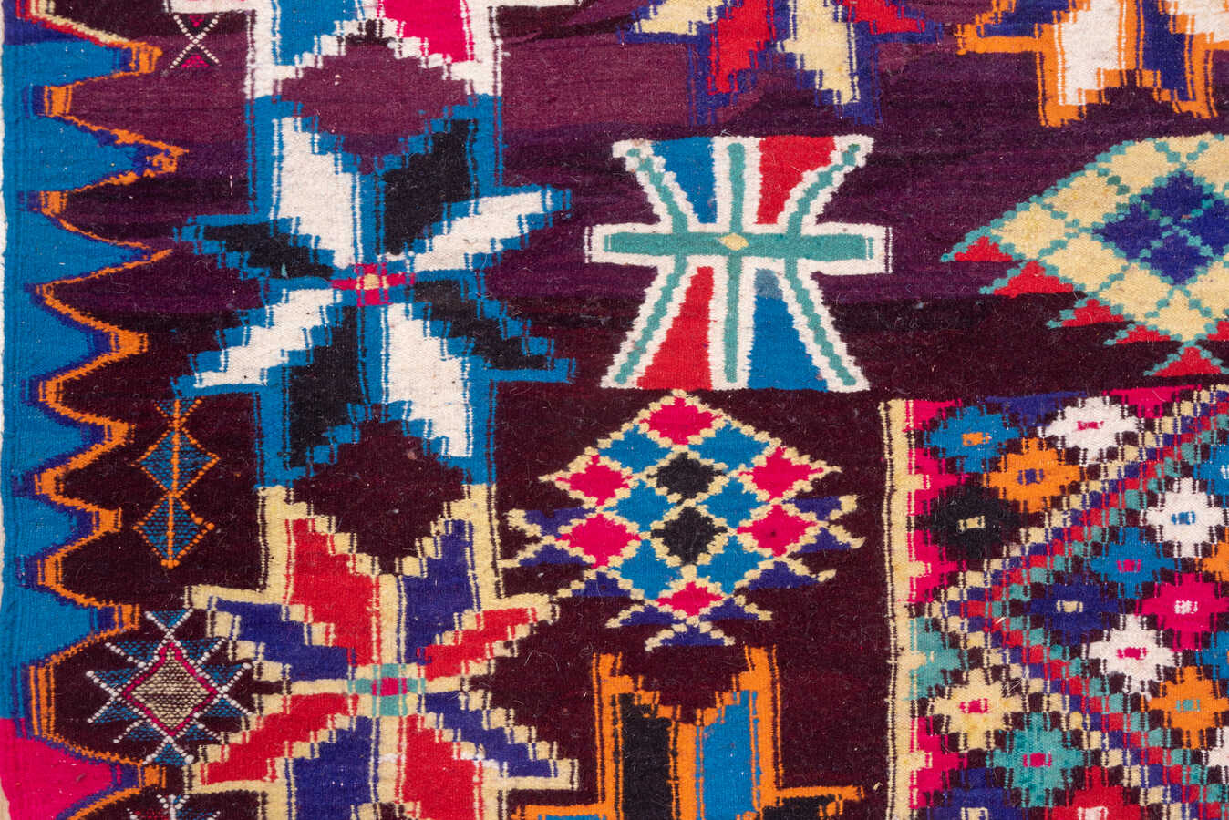 Vintage kilim Carpet - # 56848