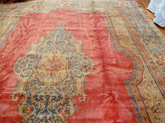 Vintage kirman Carpet - # 2790
