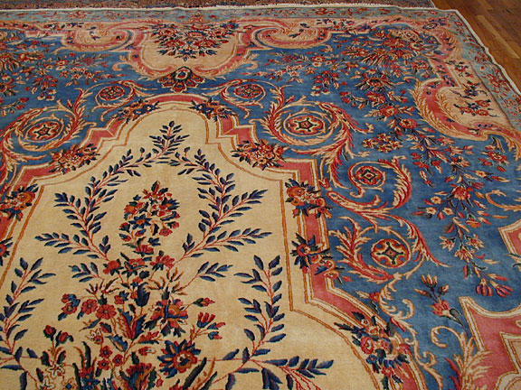 Vintage kirman Carpet - # 3906