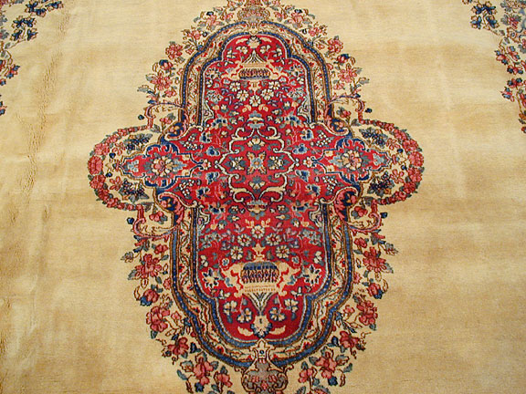 Vintage kirman Carpet - # 3919