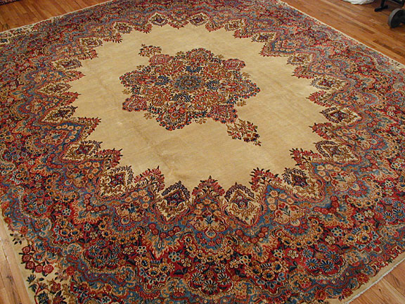 Vintage kirman Carpet - # 3920
