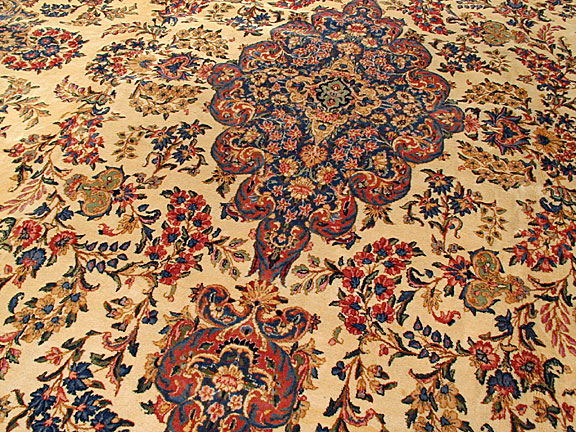 Vintage kirman Carpet - # 5043