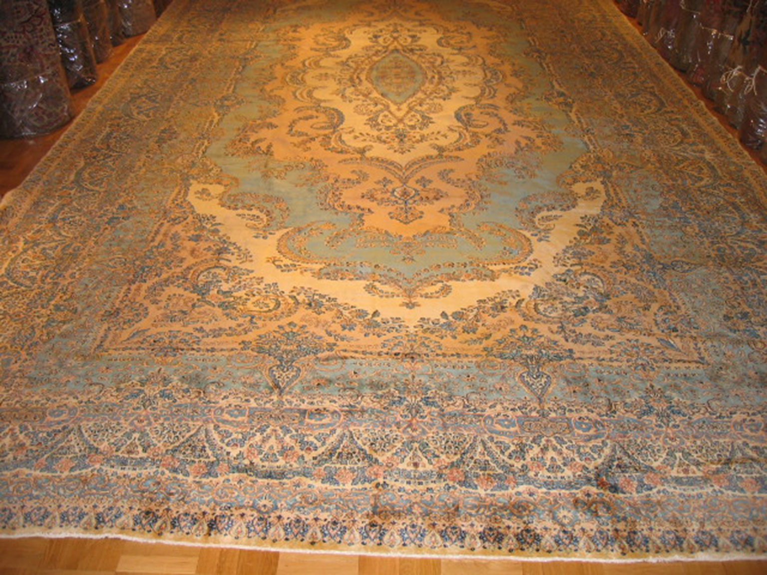 Vintage kirman Carpet - # 51337