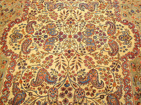 Vintage kirman Carpet - # 5211