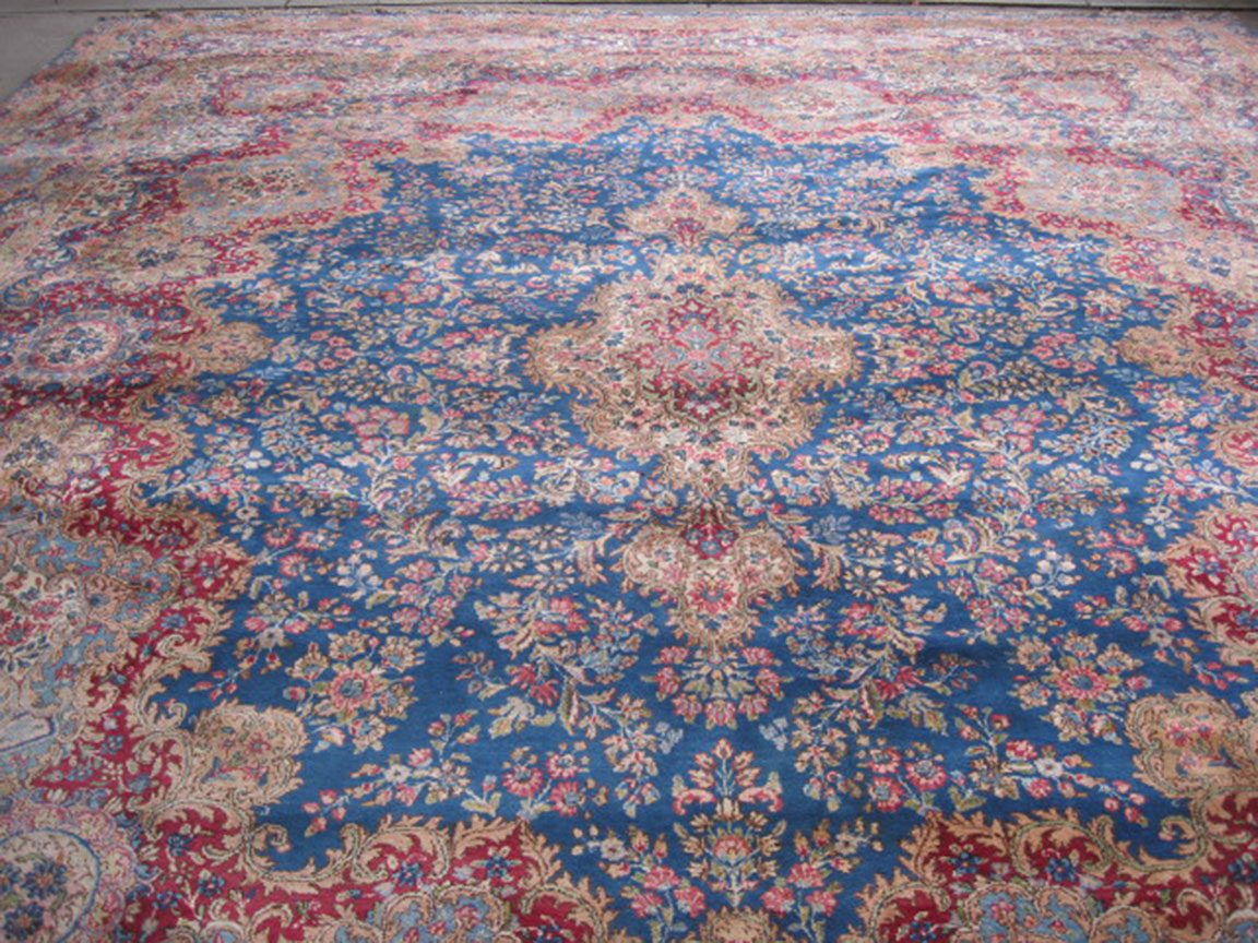 Vintage kirman Carpet - # 52392