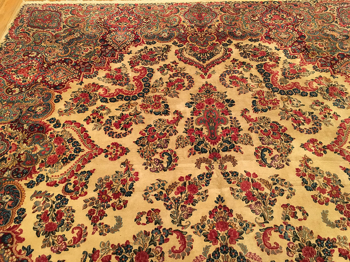 Vintage kirman Carpet - # 52516