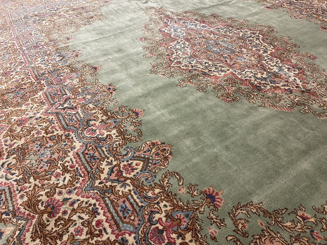 Vintage kirman Carpet - # 56501
