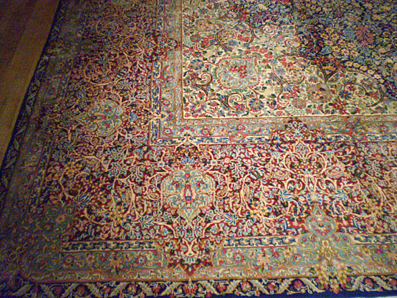 Vintage kirman Carpet - # 5796