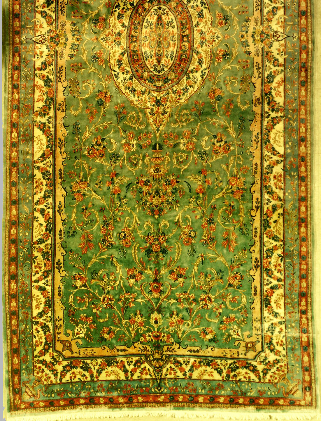 Vintage kirman Carpet - # 7438