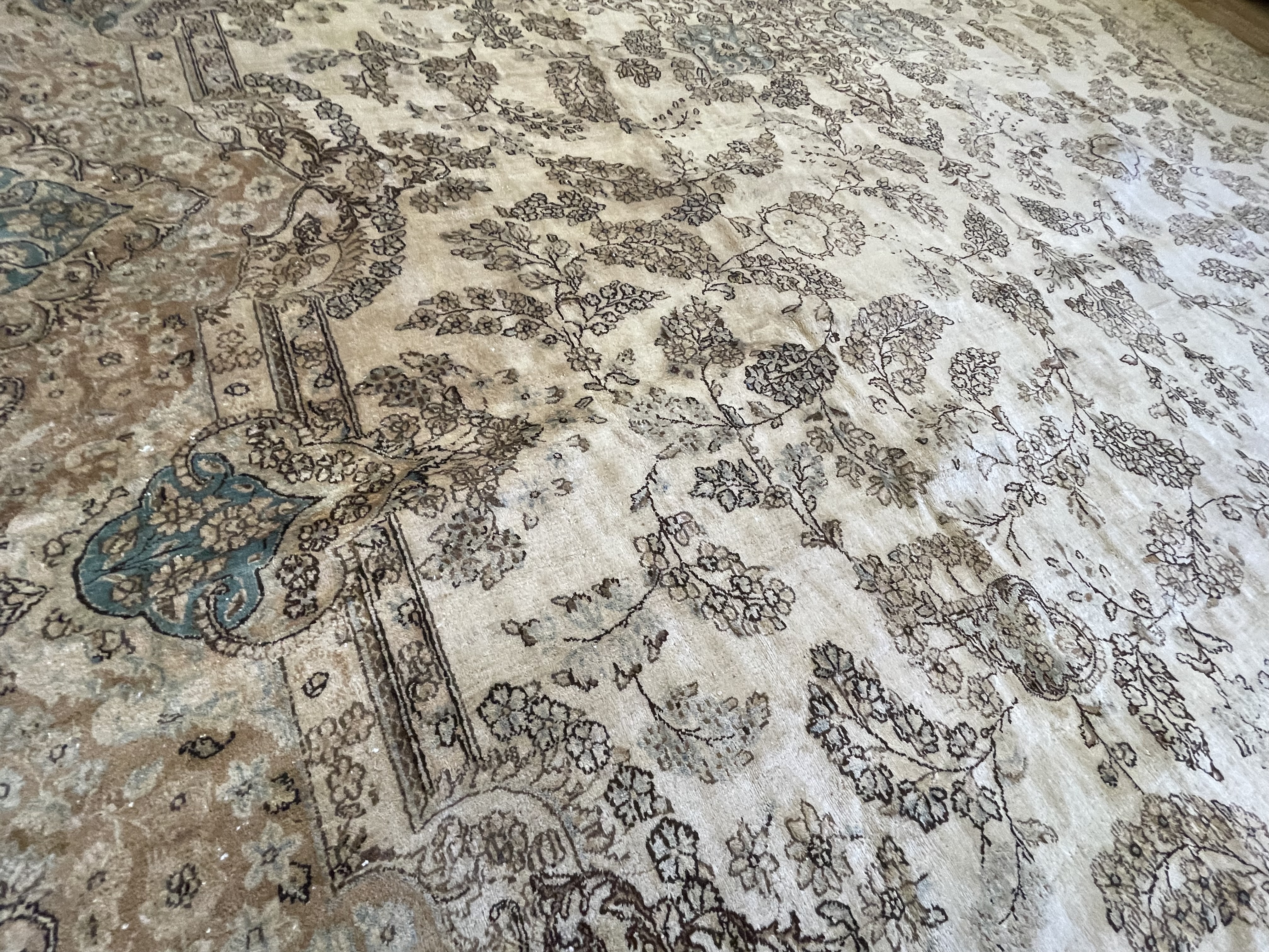Vintage kirman Carpet - # 78296